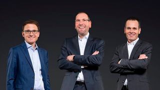 (v.l.) Karl Diehm, Achim Kettenmann und Sascha Stößel bilden die Geschäftsführung der Kunzmann-Gruppe. (Bild: Kunzmann)