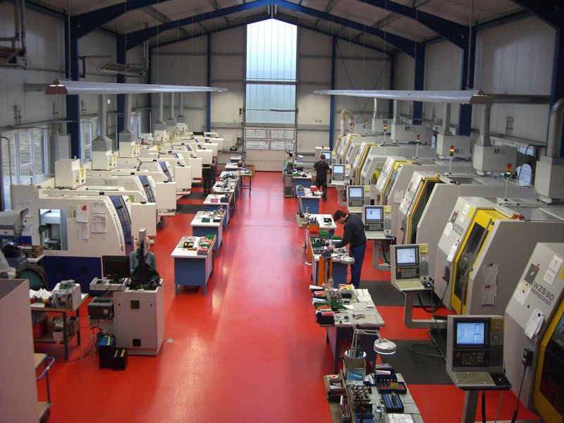 A view of the new production hall. (Source: Inovatools)