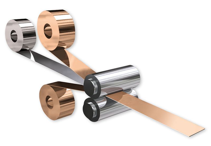 Funktionsprinzip beim Plattieren von Bändern. (Bild: Wickeder Westfalenstahl)