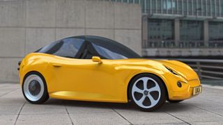 Mit dem Luca hat das Team der TU Ecomotive ein weiteres Öko-Auto entworfen. (TU Ecomotive)