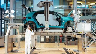 Fertigung des ID 3 in Dresden.  (Bild: Volkswagen)