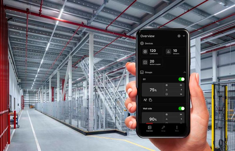 TRILUX (Halle 5.1, Stand B30): Die Beleuchtung von morgen steht am Stand von TRILUX im Mittelpunkt, dazu werden Anwendungen aus den Bereichen Industry, Office, Retail und Outdoor. (Bild: TRILUX)