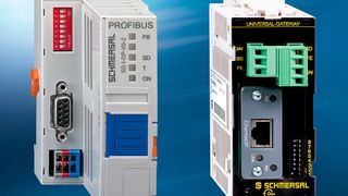 Sicherheitslösung für erhöhte Maschinenverfügbarkeit: SD-Interface Gateways können für die Übertragung nicht sicherer Daten eingesetzt werden. (Schmersal)