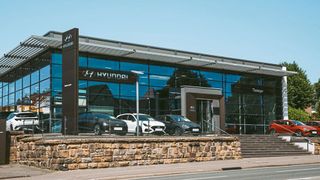 Das Darmas/Tiemeyer-Hyundai-Center in der Hertener Straße in Recklinghausen.  (Bild: Tiemeyer)