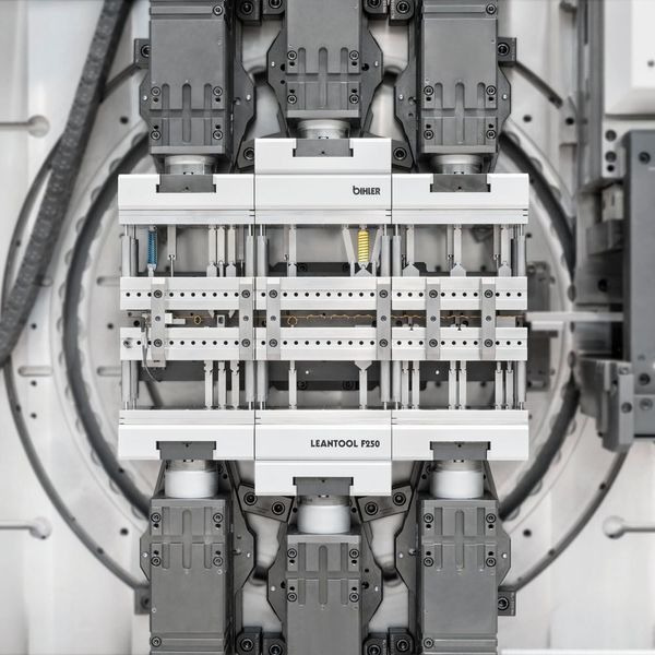 Detailansicht LEANTOOL Folgeverbund. (Otto Bihler Maschinenfabrik GmbH & Co. KG)