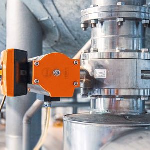 Die chemisch resistente Ebro-Klappe H0 für Anwendungen mit erhöhten hygienischen Anforderungen(Bild:  Ebro)