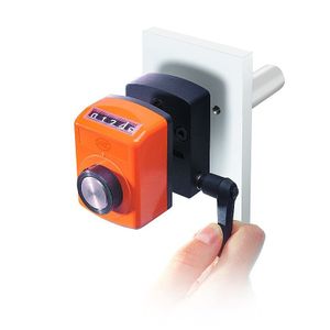 Manuelle Klemmplatte mit Original Siko-Zähler.