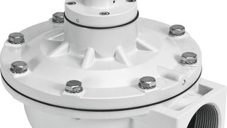 Effizient: Das Pulsventil VZWE von Festo reinigt Entstaubungsanlagen mit einem kurzen Luftstoß. (Festo)