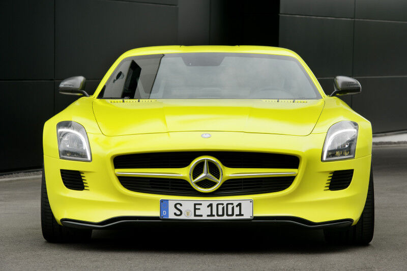 Der Mercedes-Benz SLS AMG E-Cell (Bild: Mercedes-Benz)