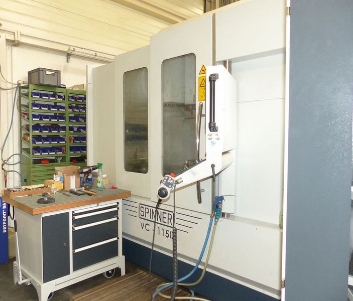 Nach der Bearbeitung eines Test-Bauteils und einem intensiven Benchmark hat man sich bei TEC-AW für das 3-Achs-Hochgeschwindigkeits-Bearbeitungszentrum VC 1150 entschieden. (Spinner)