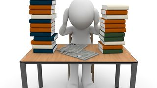 53 Prozent der deutschen Studenten fühlen sich in ihrem Studium gestresst. (gemeinfrei)