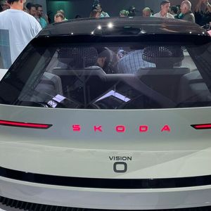 Seine Premiere hatte der Skoda Vision O auf der IAA Mobility in München im September 2025. (Bild: Grimm – VCG)