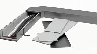 Der Brandschutzkanal Pyroment EK stellt Funktionserhalt elektrischer Leitungen sicher. (G+H Isolierung)