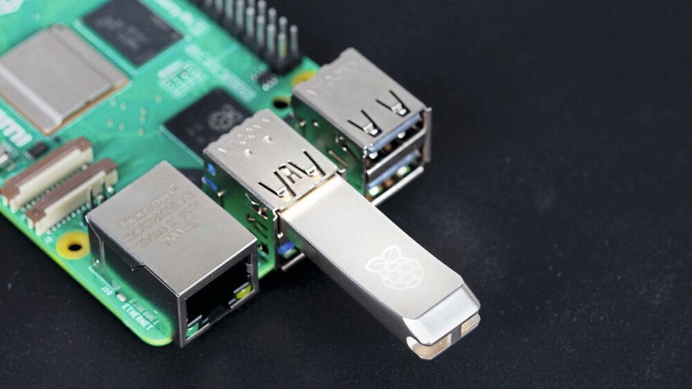 Raspberry Pi Flash Drive für schnellen, sicheren Datentransfer