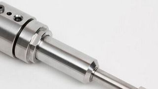 The series of eccentric screw pumps covers a throughput range of between 1 ml/min. and 30 l/h, also conveying – with viscosity range of between 1 mPas and 1,000 Pas – highly-filled, high-viscosity or even abrasive media. (Oerlikon)