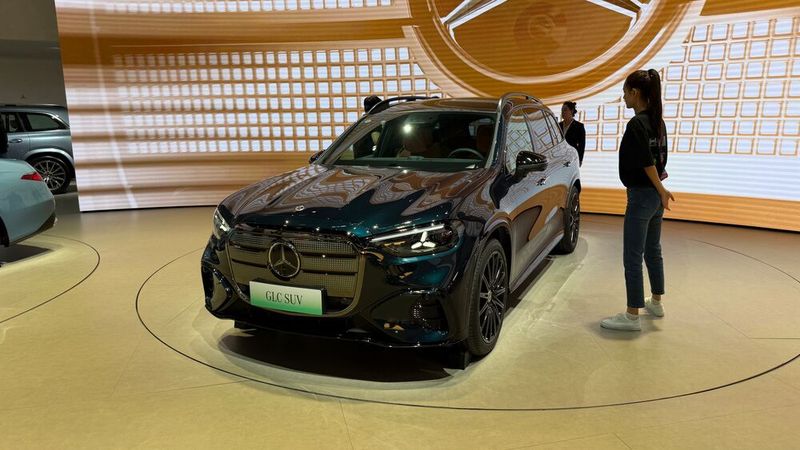 Mercedes zeigte die China-Version des GLC. (Bild: Wehner - VCG)