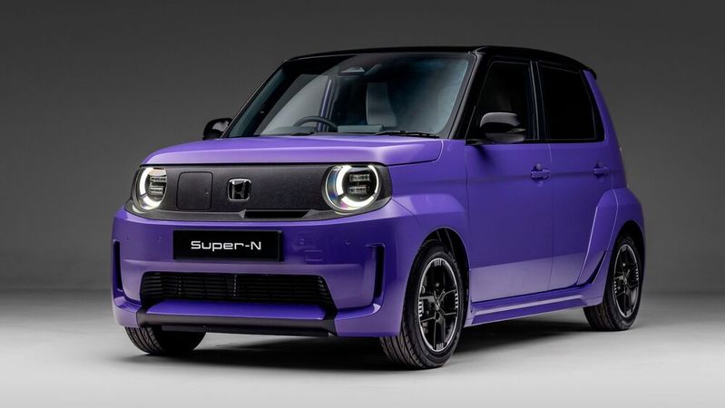 Mit dem Super-N bringt Honda im Sommer ein Kei-Car-Modell in Großbritannien auf den Markt(Bild:  Honda)
