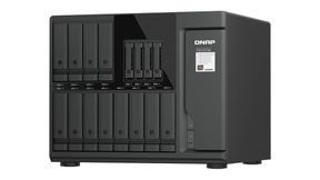 Das 16-Bay TVS-h1677AX ist das Flaggschiff der neuen Produktreihe von QNAP. (Bild: QNAP)