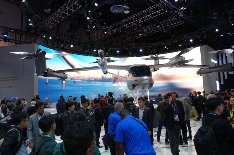 HYUNDAI UBER Transport der Zukunft. (Bild: IT-BUSINESS)