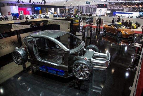 Flotter Elektrofranzose in Genf: der Furtive eGT (Bild: www.salon-auto.ch)