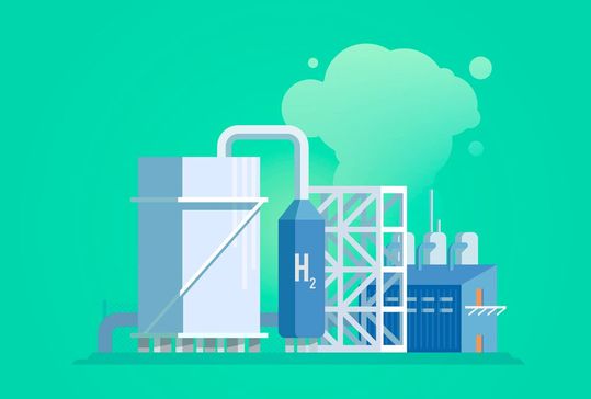 Zukünftig wird Wasserstoff in noch viel größeren Mengen gebraucht werden. Für die Herstellung gibt es verschiedene Produktionsverfahren. Zukünftig wird Wasserstoff in noch viel größeren Mengen gebraucht werden. Für die Herstellung gibt es verschiedene Produktionsverfahren.