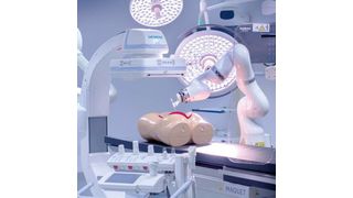 Dem Fraunhofer IPA steht ein Interventionsraum mit Bildgebung für die Forschung zur Verfügung.  (Bild: Fraunhofer IPA)