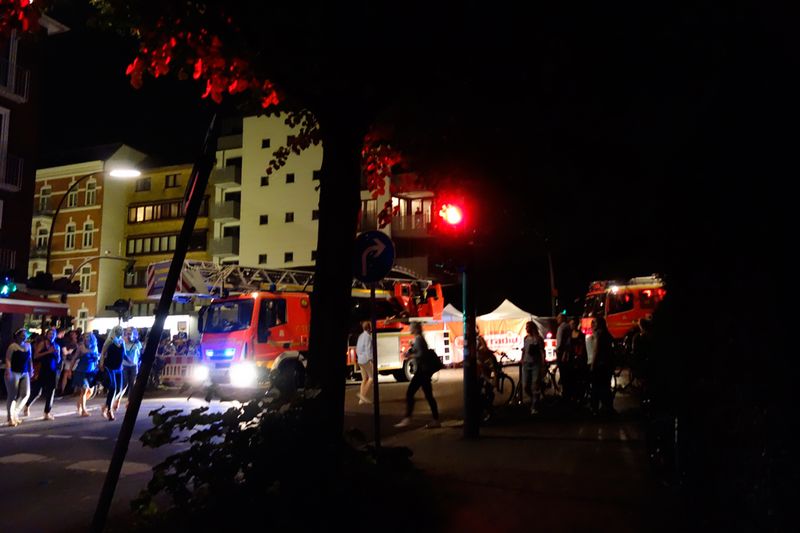 Gefeiert wurde bis ... nein, wir waren nicht schuld! (Bild: IT-BUSINESS)