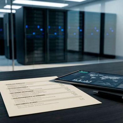 Bestätigte Compliance: Die Cloud-Dienste von FI-TS erhalten das C5-Testat nach BSI-Standard. (Bild: Gemini / KI-generiert)