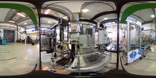 Process-To-Order Lab (P2O Lab) – Im Rahmen des Orca-Projektes realisierte Demonstrationsumgebung für die Orchestrierung modularer Anlagen an der TU Dresden.(Bild:  Dechema)