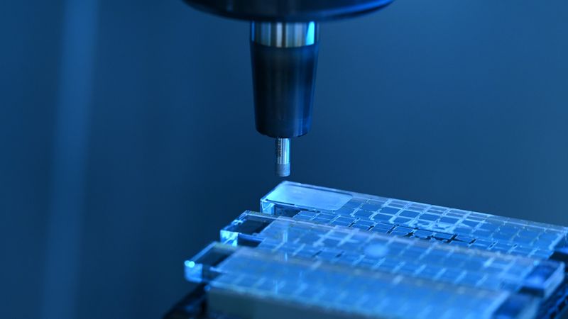 Bei der hybriden Zerspanung werden Ultraschall- und Oszillationstechnologien genutzt, um klassische Bearbeitungsprozesse zu unterstützen.(Bild:  VibroCut)