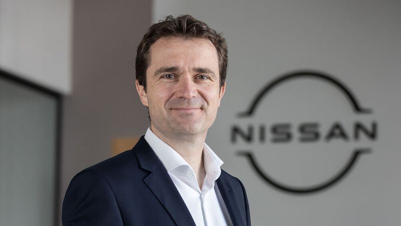 Vincent Ricoux, Geschäftsführer Nissan Deutschland: „Für die Marke Nissan gehen wir für das Fiskaljahr 2023 von April 2023 bis Ende März 2024 von circa 36.000 bis 37.000 Neuzulassungen in Deutschland aus. Wir wollen in Deutschland weiter wachsen und streben Richtung unsere Fiskaljahres 2025 50.000 Neuzulassungen an.“  (Bild: Nissan)