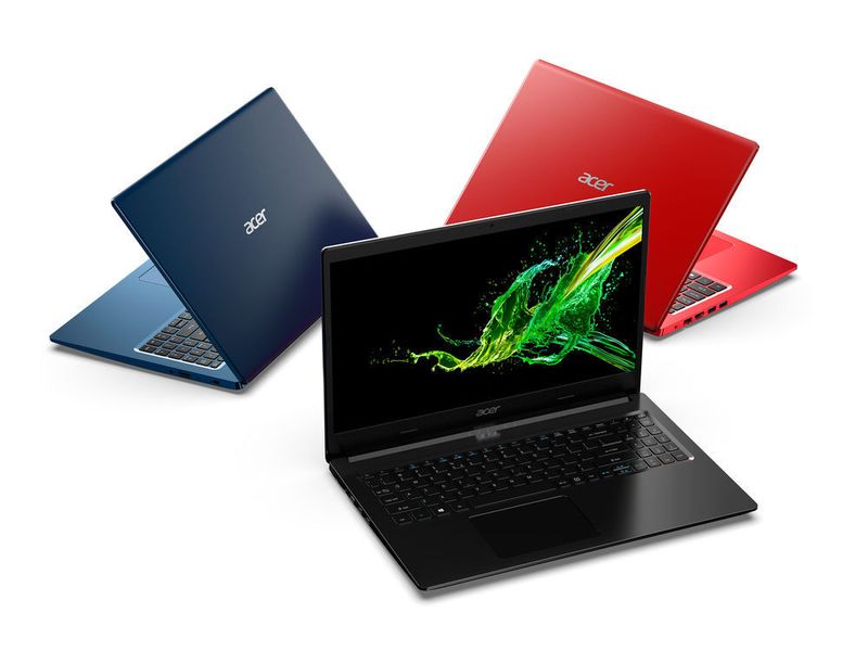 Farbenfroh und mit vielen Konfigurationsvarianten: Acer bringt das Aspire 3 in den Größen 14- 15,6 und 17,3-Zoll sowie auf Intel oder AMD-Basis auf den Markt. (Acer)