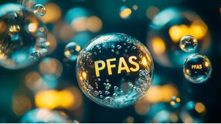 Per- und polyfluorierte Alkylsubstanzen (PFAS) werden als „Ewigkeitschemikalien“ bezeichnet, da sie extrem persistent sind und weder in der Umwelt noch im Körper abgebaut werden. (Symbolbild) (Bild: SERHII - stock.adobe.com / KI-generiert)