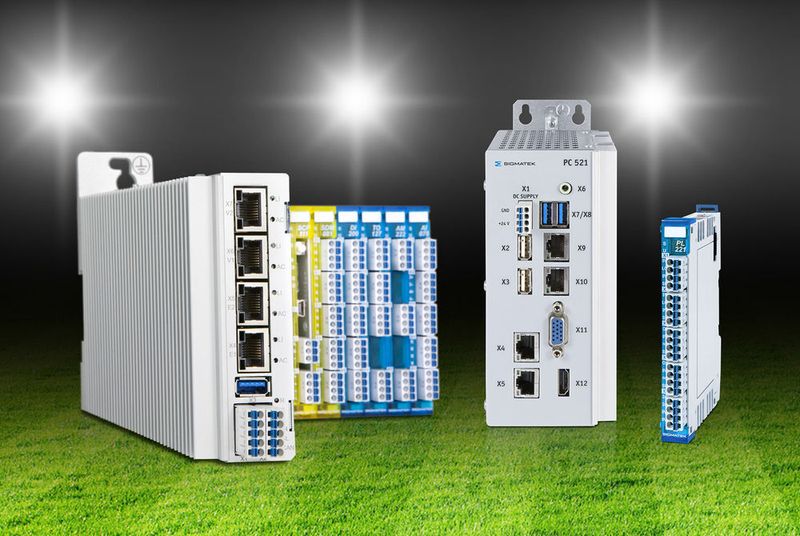 Sigmatek präsentiert auf der Automatica Neuigkeiten, die einen verbesserten Produktionsprozess sicherstellen. Zu den Highlights zählen die leistungsstarke und flexible CPU-Einheit CP 731, die den parallelen Betrieb von zwei Echtzeit-Ethernet Varan-Managern gestattet. Außerdem zeigt Sigmatek das Pixel-LED Modul PL 221, welches viele Möglichkeiten zur Darstellung von Systemprozessen bietet sowie den PC 521, der relevanten Daten aus Systemen auslesen und als lokaler Speicher oder IoT-Gateway zur Cloud agieren kann. In Halle B6, Stand 306.  (SIGMATEK / jarma - Fotolia)