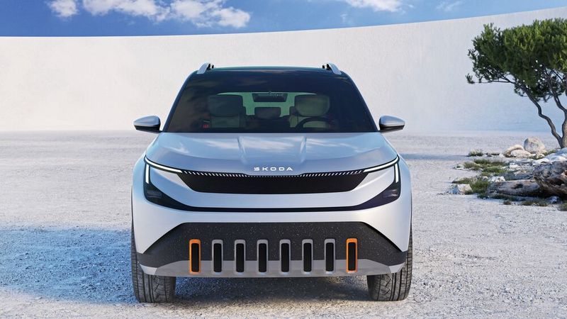 Optisch folgt das Modell dem neuen „Modern Solid“-Design. (Bild: Skoda)