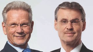 Dr. Manfred Wittenstein und Dr. Bertram Hoffmann im Doppelinterview. (Bild: Wittenstein SE)