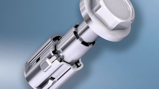 Teleskop-Stützhülse Tensiotec „teleskop“ von EJOT – 30 Prozent weniger Gewicht als vergleichbare Verbindungselemente  (Bild: Ejot)