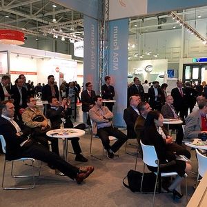 Am 25. April 2017 stellten der VDMA und die Deutsche Messe die Studie „Predictive Maintenance“ auf dem VDMA-Forum vor.(Bild:  Synek/VDMA)