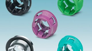 Die Gehäuseverschraubungen für Buchsenkontaktträger stehen für unterschiedliche Wandstärken zwischen 0,9 mm und 3,0 mm zur Verfügung. (Phoenix Contact)