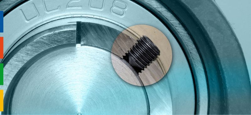 5 Neu bei Findling Wälzlager:  Gehäuselager mit Bullet Point Set Screw, der selbstausdehnenden Madenschraube für festen Halt. (Archiv: Vogel Business Media)