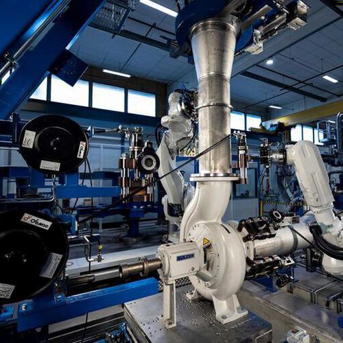 Sulzer’s factory in Kotka is one of the key providers of configured process pumps, agitators and high-speed turbo-compressors for the global market. (Source:  Sulzer)