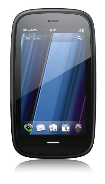 Wurde nur noch in Europa verkauft: Das HP Palm Pre 3 – die US-Version gelangte nicht mehr zur Auslieferung, den bereits wenige Wochen nach der Ankündigung wurde das PRodukt wieder abgekündigt. (Bild: HP)