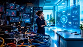 Die Bündelung verschiedener Schutzbereiche kann den Betrieb von IT-Umgebungen vereinfachen. Watchguard stellt dazu Lösungen bei der it-sa vor. (Bild: Dall-E / KI-generiert)