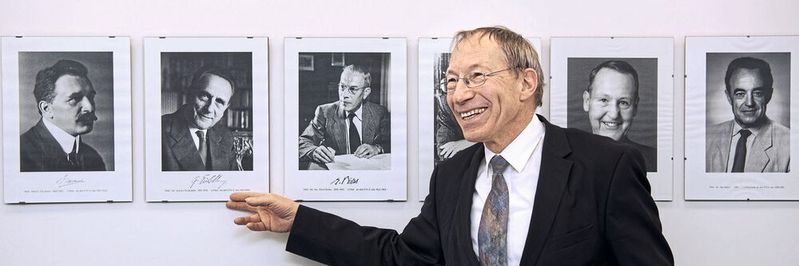 Nach 20 Jahren Leitung des IWF darf sich Konrad Wegener in die ehrwürdige Ahnenriege der IWF-Institutsleiter der ETH einreihen. (Bild:  Thomas Entzeroth)