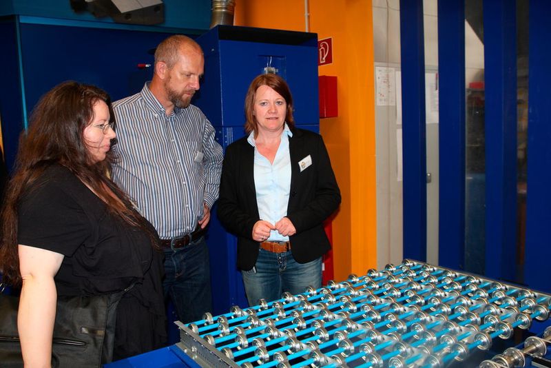 Anhand der Exponate konnten die Besucher der Raziol-Hausmesse interessante Fachgespräche mit den Mitarbeitern führen. (Itasse)