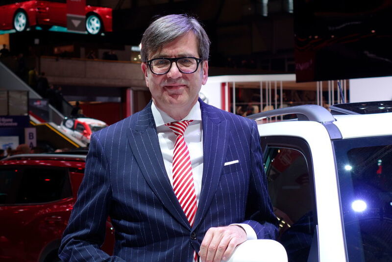 Ulrich Mehling, Geschäftsführer von Ssangyong Motors Deutschland, will mit dem neuen Korando und einer neuen Motorenpalette wieder auf Wachstumskurs gehen. (Wehner / »kfz-betrieb«)