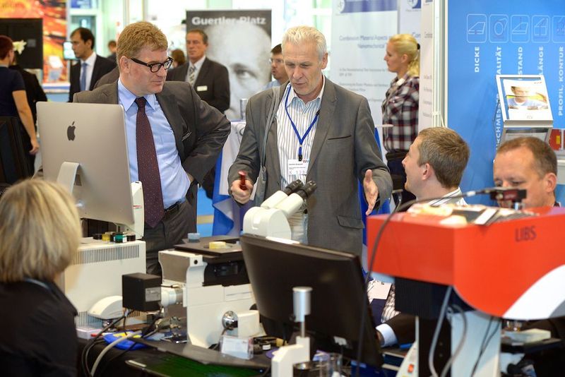 Eindrücke von der Werkstoffwoche Dresden 2015. (Bild: Werkstoffwoche Dresden)