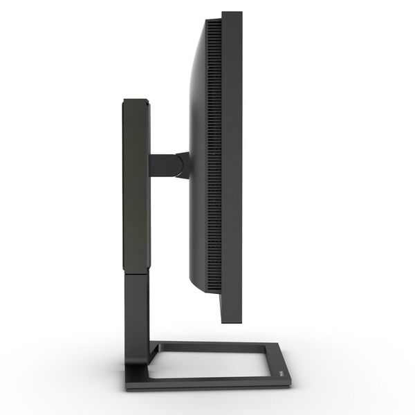 Der Monitor ist höhenverstellbar ... (Bild: Philips)