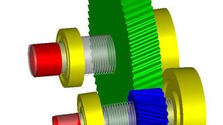 Die Lastverteilung in Breitenrichtung bei Stirnrädern lässt sich äusserst effizient nach der Rechenmethode der ISO 6336 Anhang E berechnen (Modul ZA35). (Bild: KISSsoft)