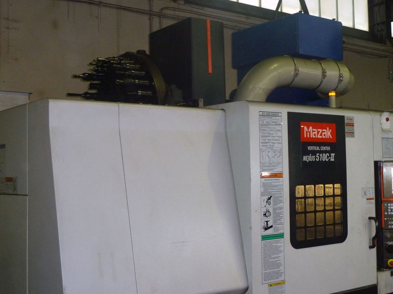 Eine CNC-Drehmaschine wie die Mazak Quick Turn Nexus 450-II benötigt einen passenden Luftfilter, um Ölnebel in der Halle zu vermeiden.  (Bild: ILT)